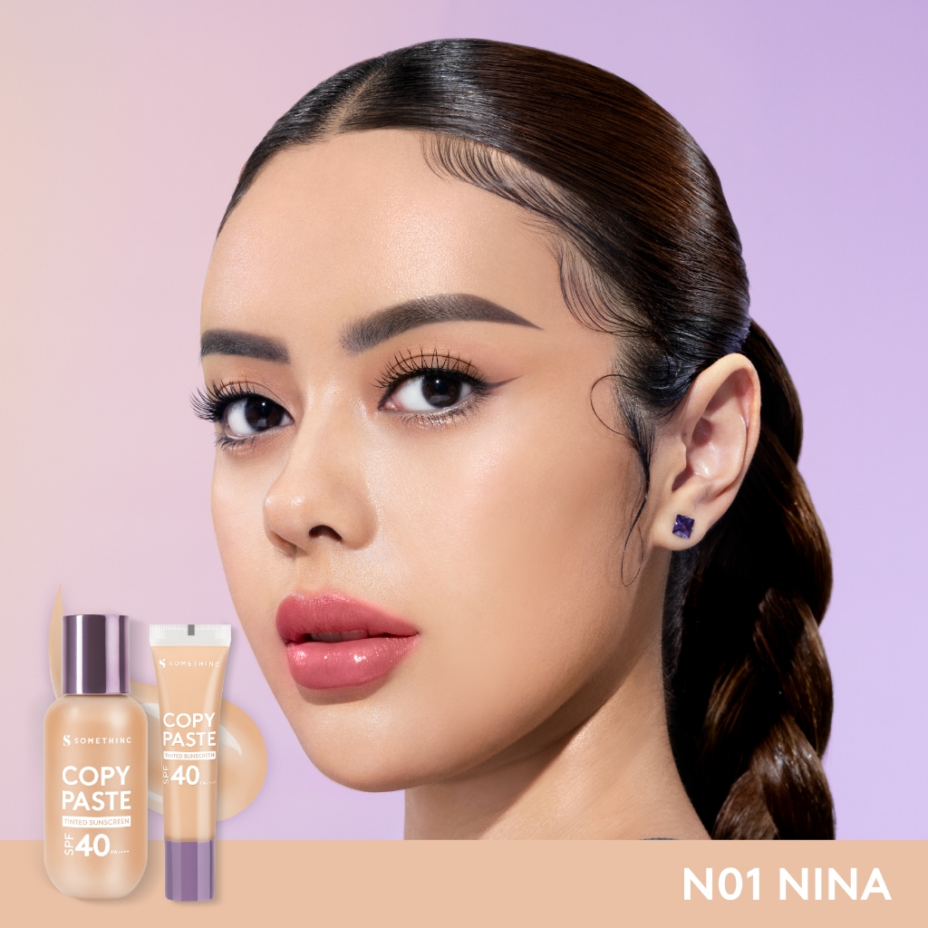 Somethinc Copy Paste Tinted Sunscreen SPF40 PA++++ 10ml MINI - N01 Nina