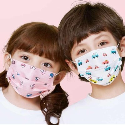 (Isi 50) Masker Earloop Karakter Anak 3ply - Disposable Mask (Isi 50) Masker Earloop Karakter Anak 3ply - Disposable Mask