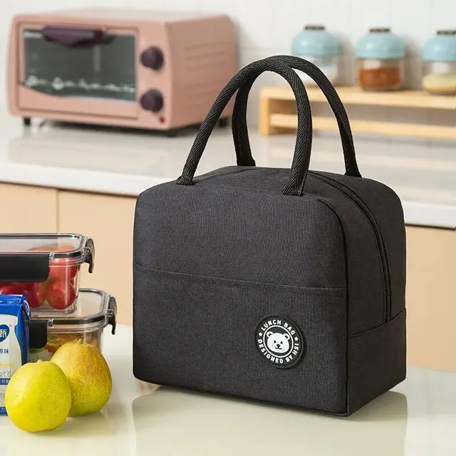 Tas Bekal Polos Oxford (Insulated / Cooler Lunch Bag) Tas Bekal Polos Oxford (Insulated / Cooler Lunch Bag)