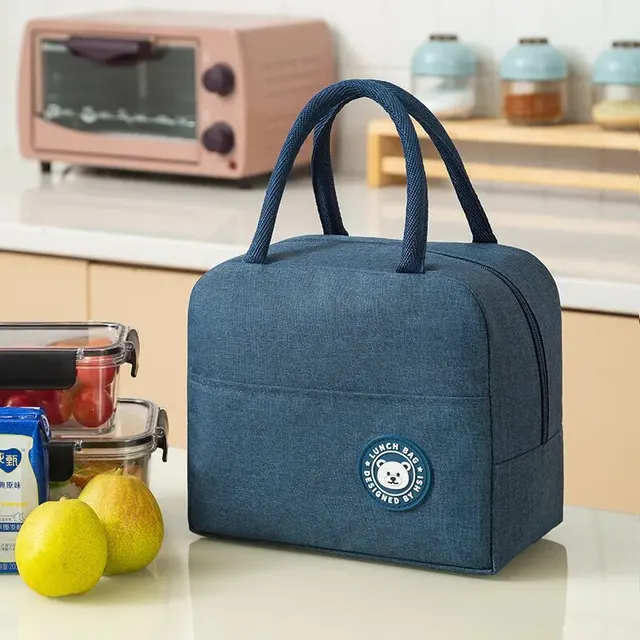 Tas Bekal Polos Oxford (Insulated / Cooler Lunch Bag) Tas Bekal Polos Oxford (Insulated / Cooler Lunch Bag)
