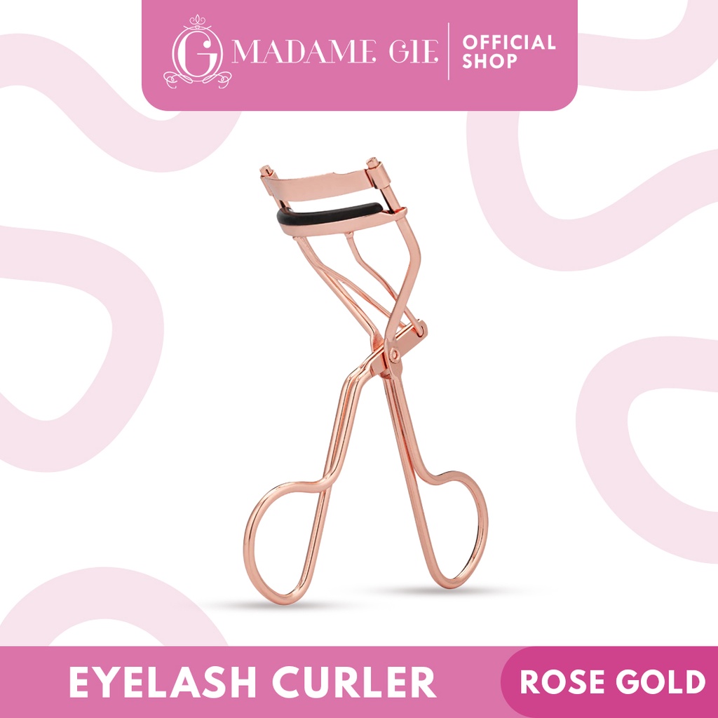 Madame Gie Ultimate Lashes Eyelash Curler (Penjepit Bulu Mata) - Rose Gold