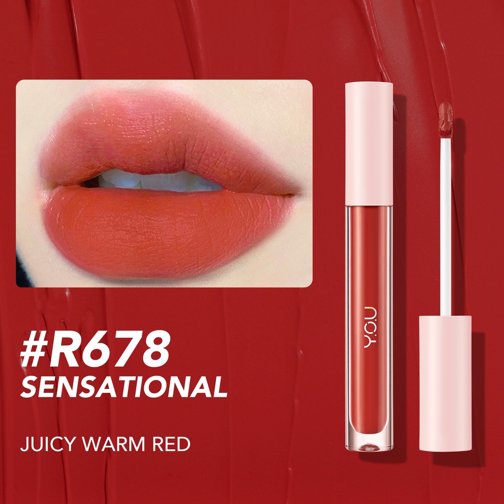 YOU Simplicity Matte Lip Color R678 Sensational YOU Simplicity Matte Lip Color R678 Sensational
