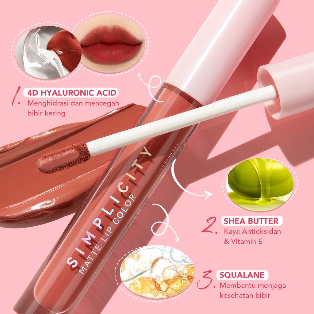 YOU Simplicity Matte Lip Color R779 High Five YOU Simplicity Matte Lip Color R779 High Five