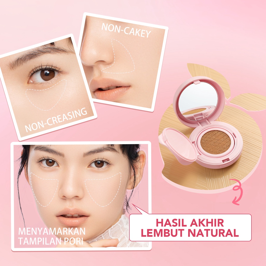 YOU Simplicity Glowy CC Cushion C205 Honey Beige YOU Simplicity Glowy CC Cushion C205 Honey Beige