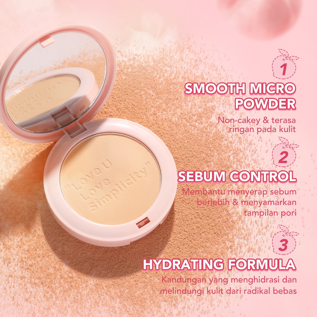 YOU Simplicity Flawless Compact Powder W806 Nude Beige YOU Simplicity Flawless Compact Powder W806 Nude Beige