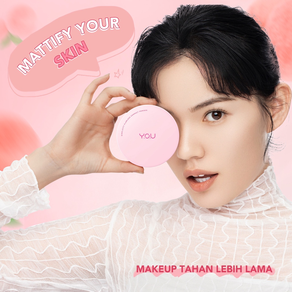 YOU Simplicity Flawless Compact Powder W806 Nude Beige YOU Simplicity Flawless Compact Powder W806 Nude Beige