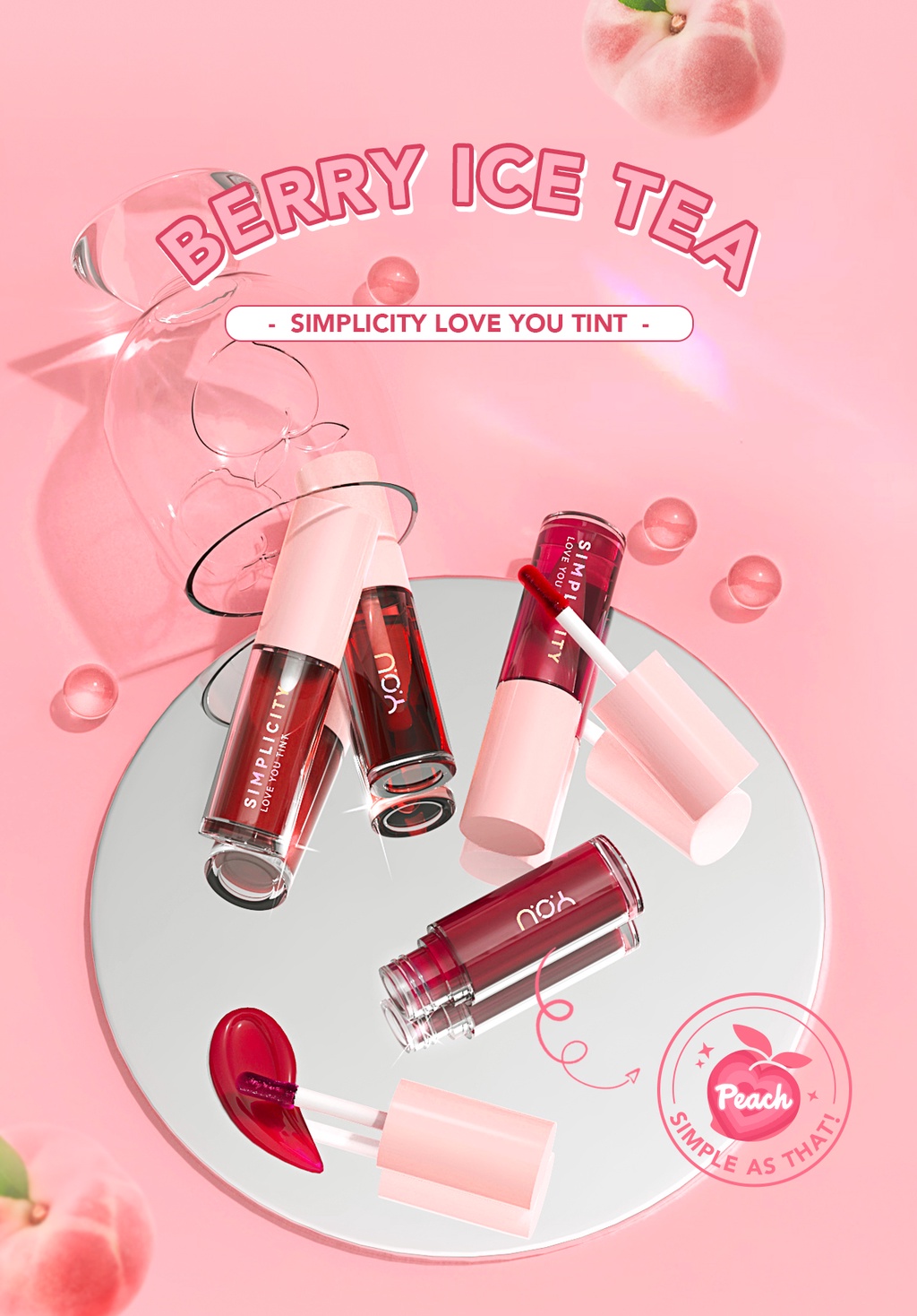 YOU Simplicity Love You Tint R587 Red Velvet YOU Simplicity Love You Tint R587 Red Velvet