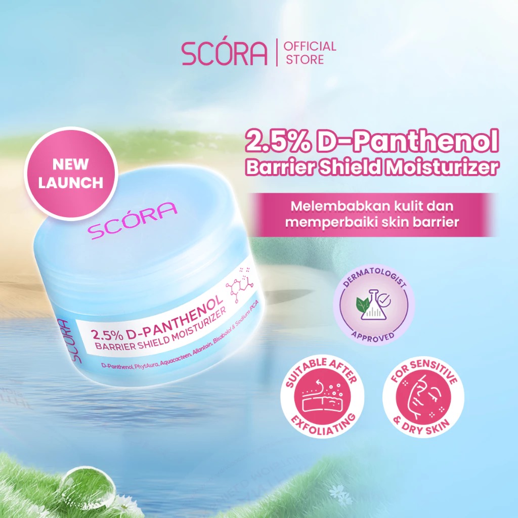 Scora 2.5% D-Panthenol Barrier Shield Moisturizer 40ml