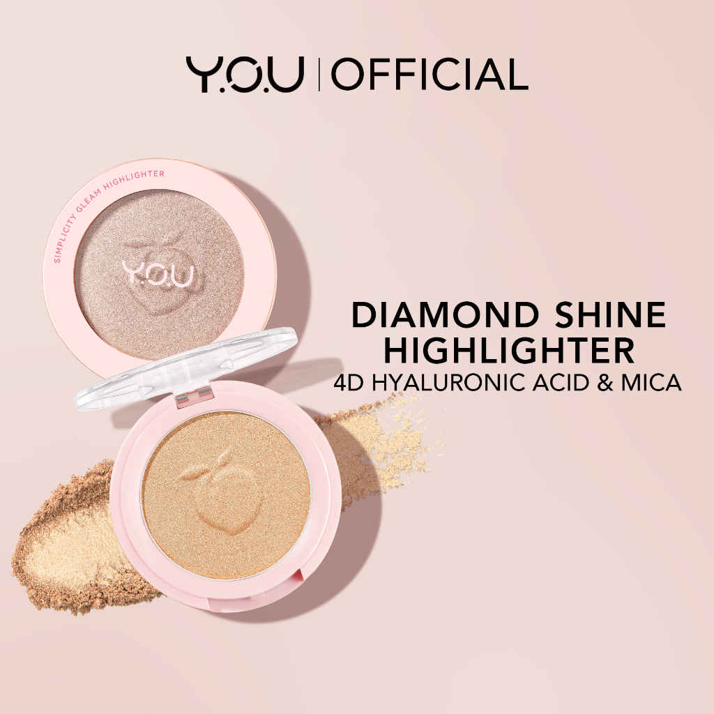 YOU Simplicity Gleam Highlighter Y049 Sunkissed Glow YOU Simplicity Gleam Highlighter Y049 Sunkissed Glow