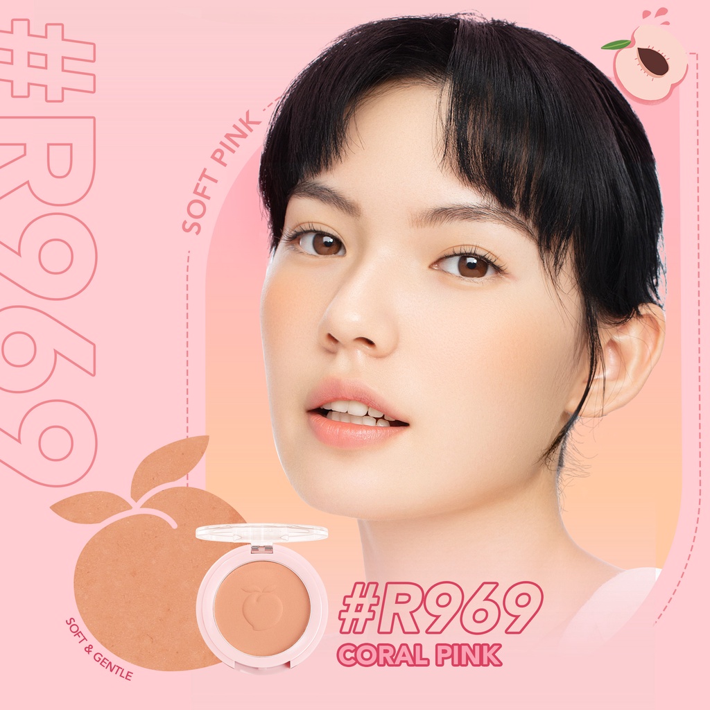 YOU Simplicity Flush Blush R969 Coral Pink (Blush On) YOU Simplicity Flush Blush R969 Coral Pink (Blush On)