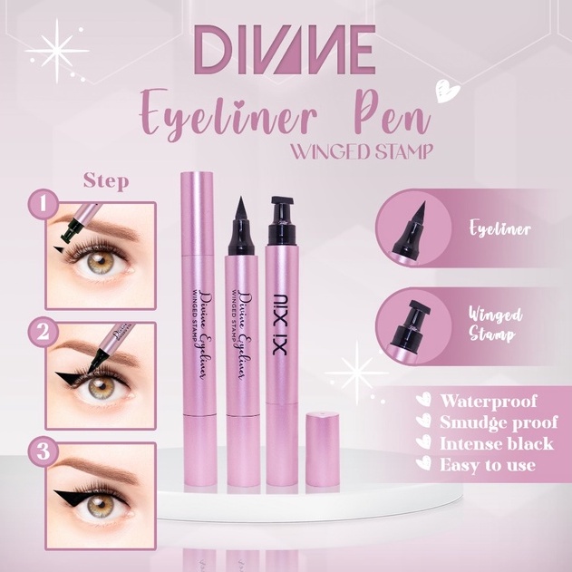 Xi Xiu Divane Pen Winged Stamp Eyeliner 2in1