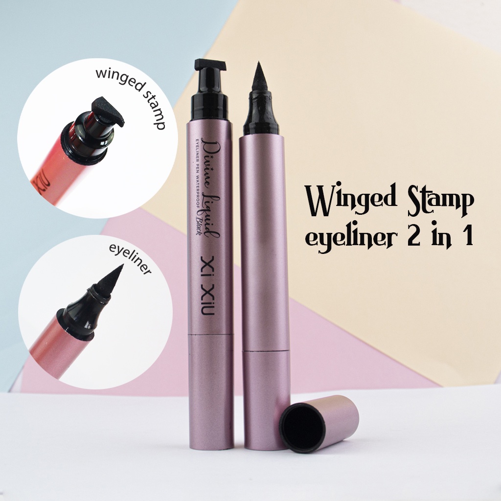Xi Xiu Divane Pen Winged Stamp Eyeliner 2in1