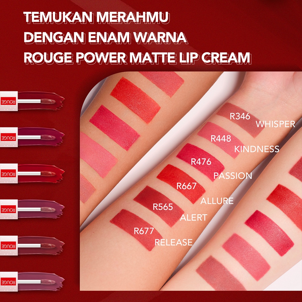 YOU Rouge Power Matte Lip Cream R448 Kindness YOU Rouge Power Matte Lip Cream R448 Kindness