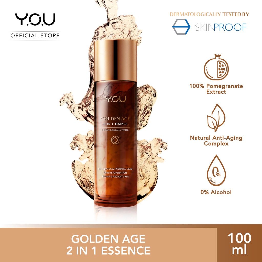YOU Golden Age 2in1 Essence 100ml [1 Step For 8 Skin Solutions]