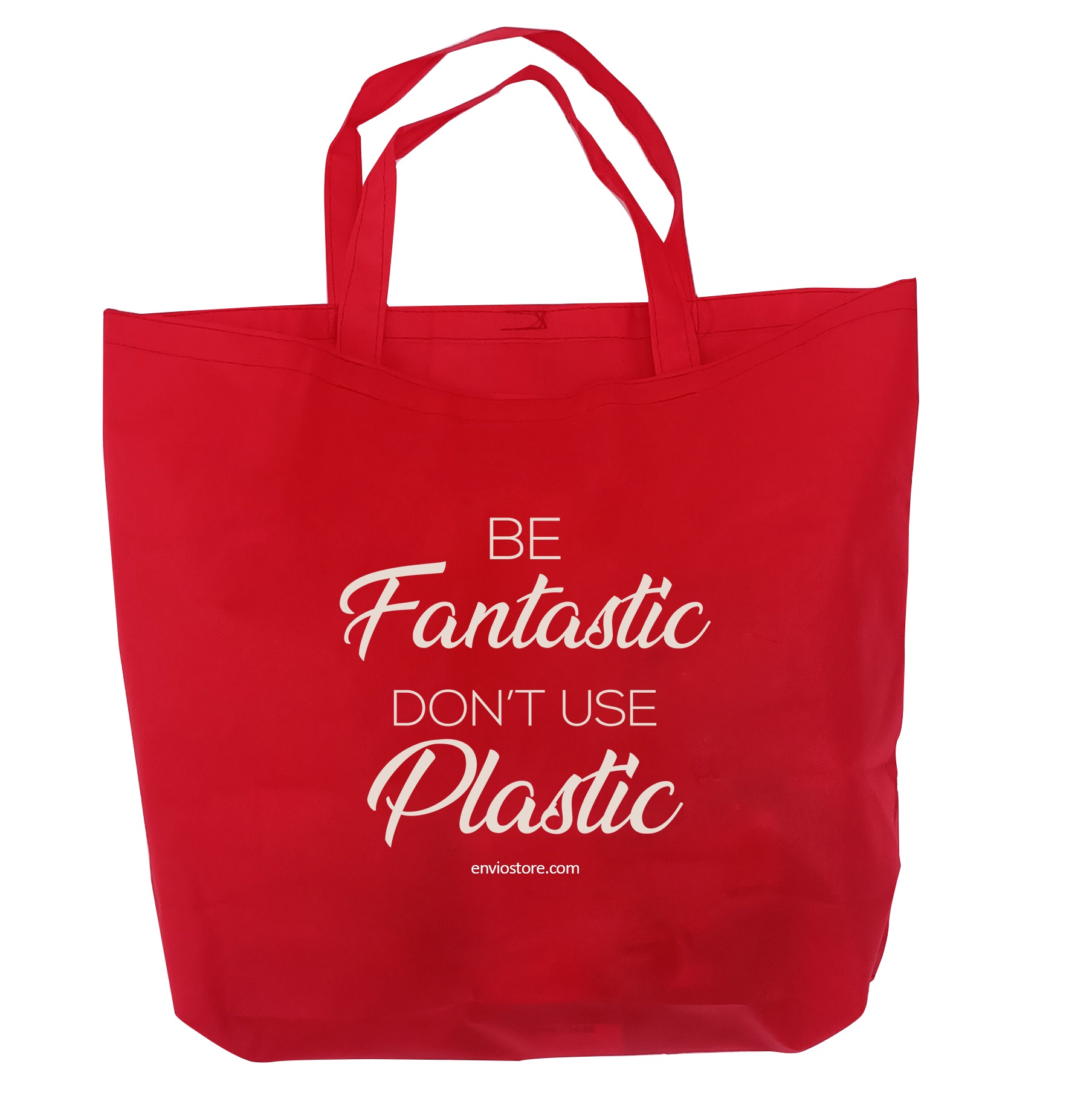 Envio Store Tas Belanja Merah 50x48cm (Reusable Bag)