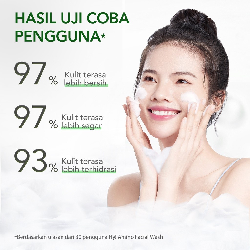 YOU Hy! Amino AC-Ttack Anti-Acne Facial Wash 50gr (Hijau) YOU Hy! Amino AC-Ttack Anti-Acne Facial Wash 50gr (Hijau)