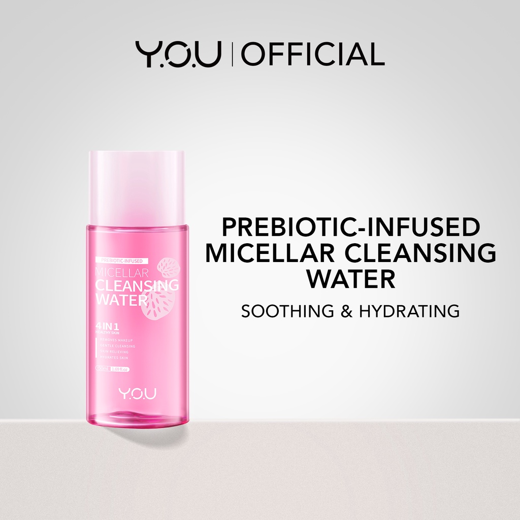 YOU Prebiotic Infused Micellar Cleansing Water 50ml  YOU Prebiotic Infused Micellar Cleansing Water 50ml