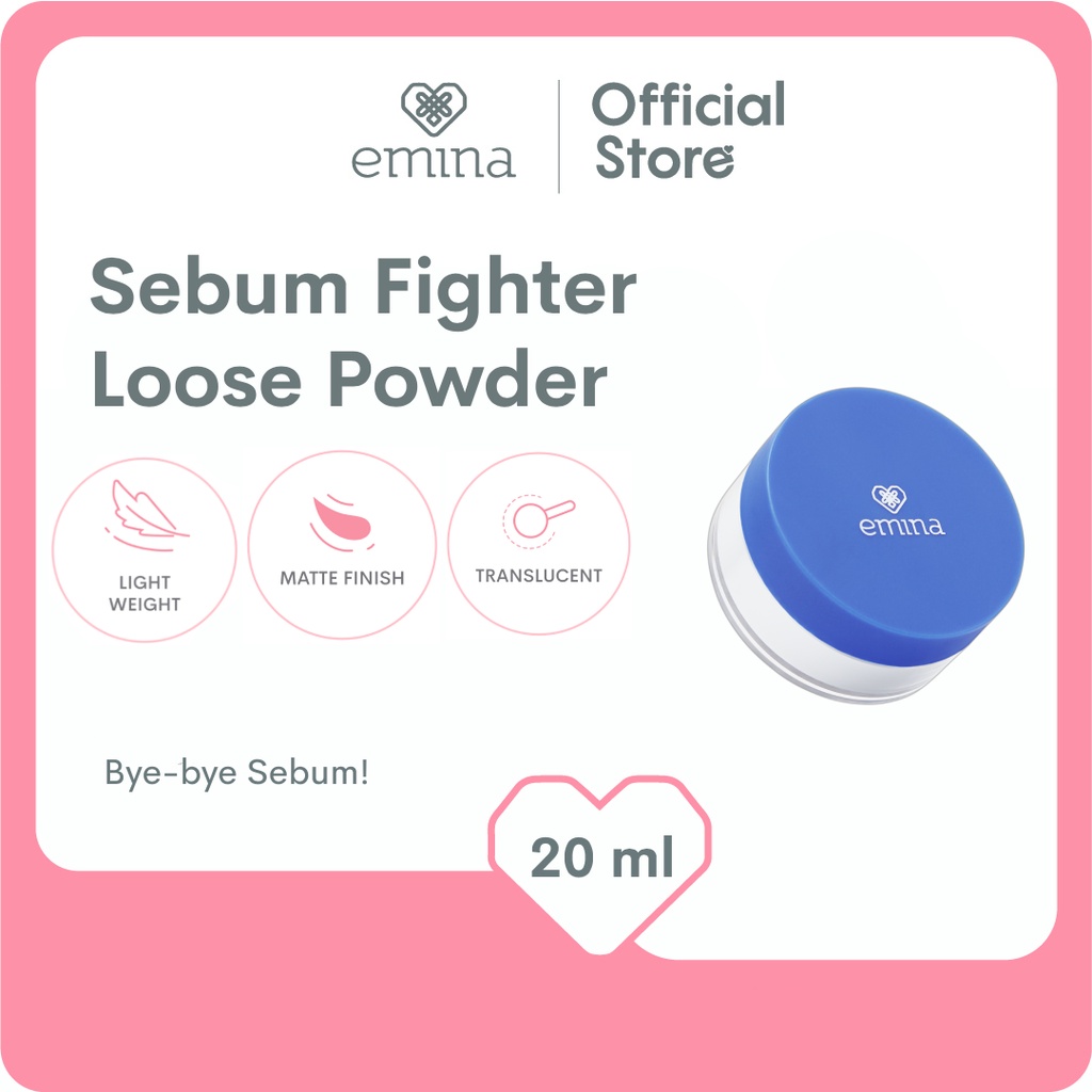 Emina Ms. Pimple Acne Solution Sebum Fighter Loose Powder