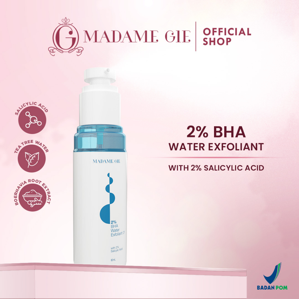 Madame Gie 2% BHA Water Exfoliant 01 with 2% Salicylic Acid 60ml