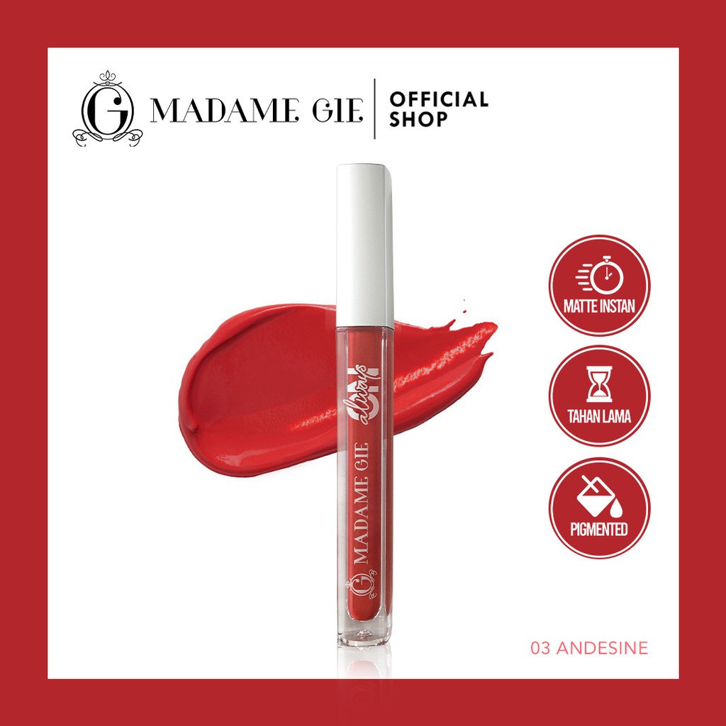 Madame Gie Always On 03 Andesine - Lip Cream