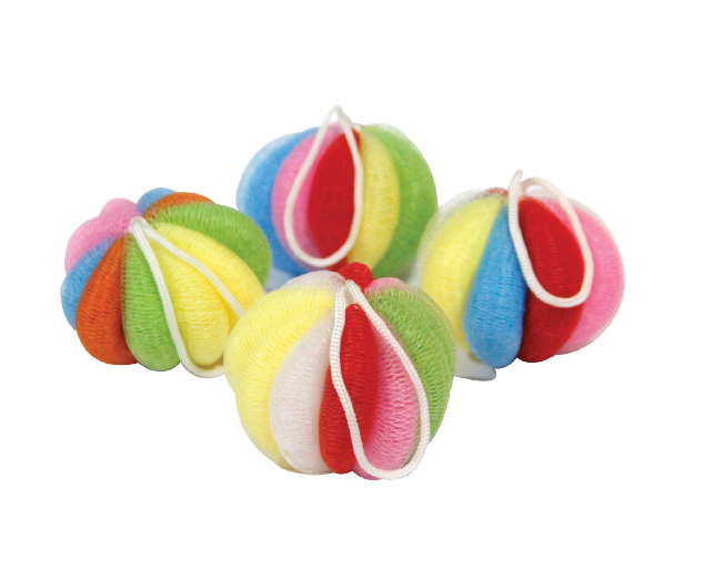 SALSA Spons Mandi Bola Kecil Warna Warni