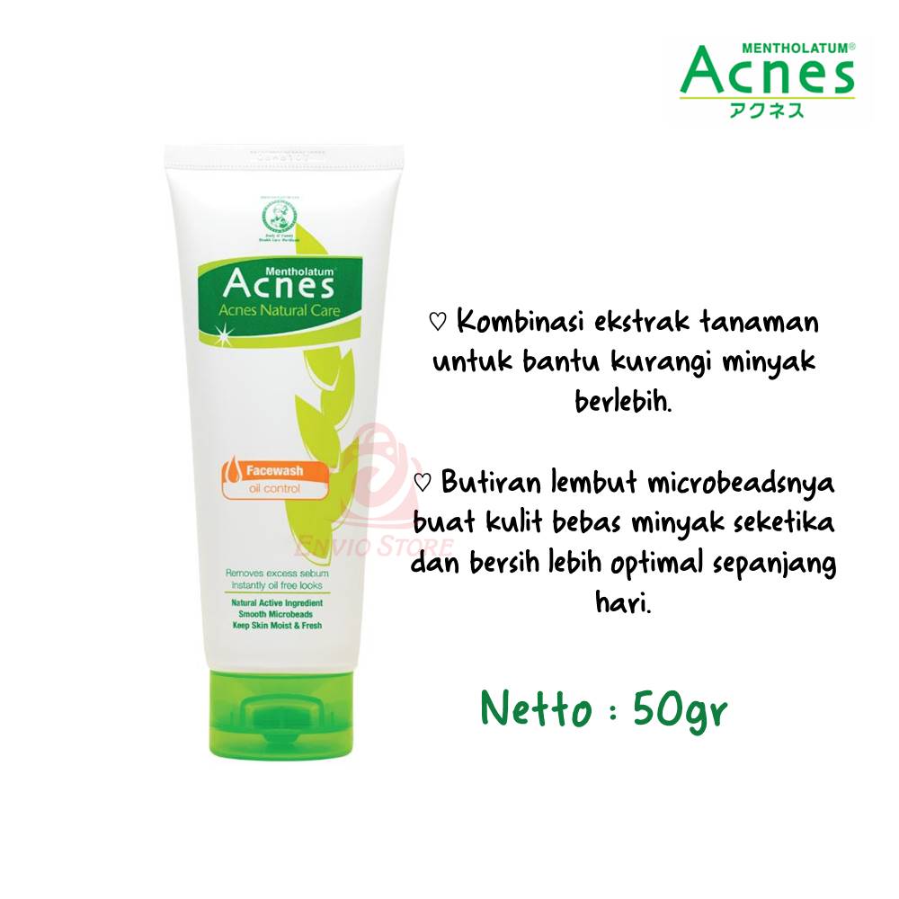 ACNES Oil Control Face Wash 50gr ACNES Oil Control Face Wash 50gr