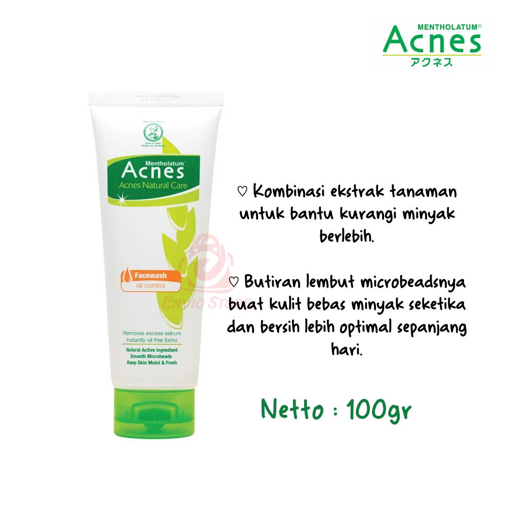 ACNES Oil Control Face Wash 100gr ACNES Oil Control Face Wash 100gr