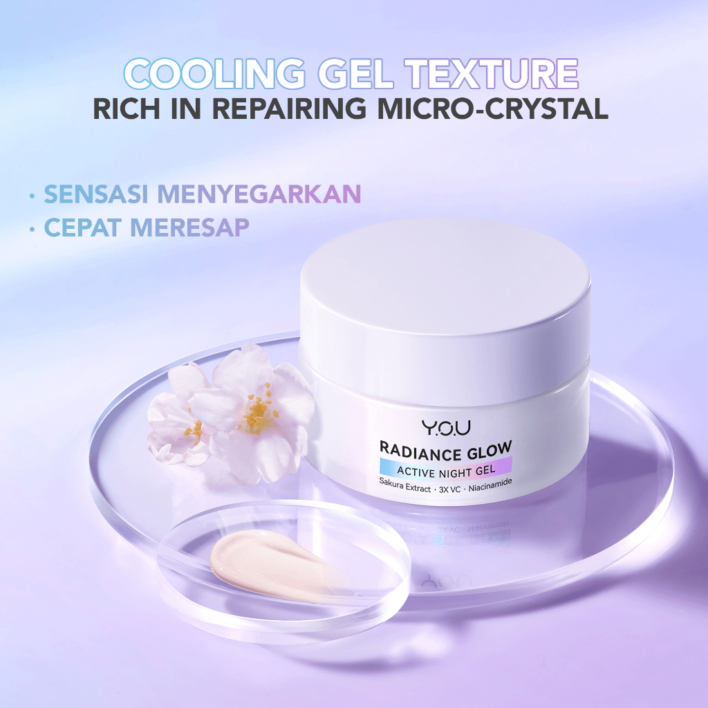 YOU Radiance Glow Active Night Gel 30gr YOU Radiance Glow Active Night Gel 30gr