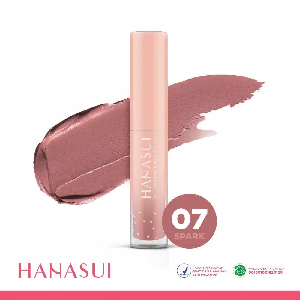HANASUI Mattedorable Lip Cream 07 SPARK