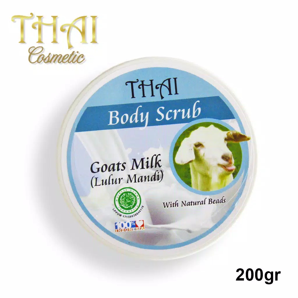 Thai Body Scrub 200gr - Goat's Milk