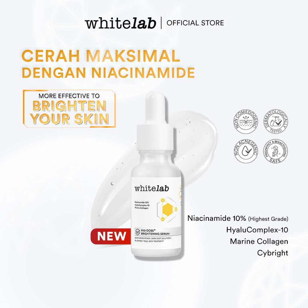 WHITELAB N10-Dose+ Brightening Serum 20ml WHITELAB N10-Dose+ Brightening Serum 20ml