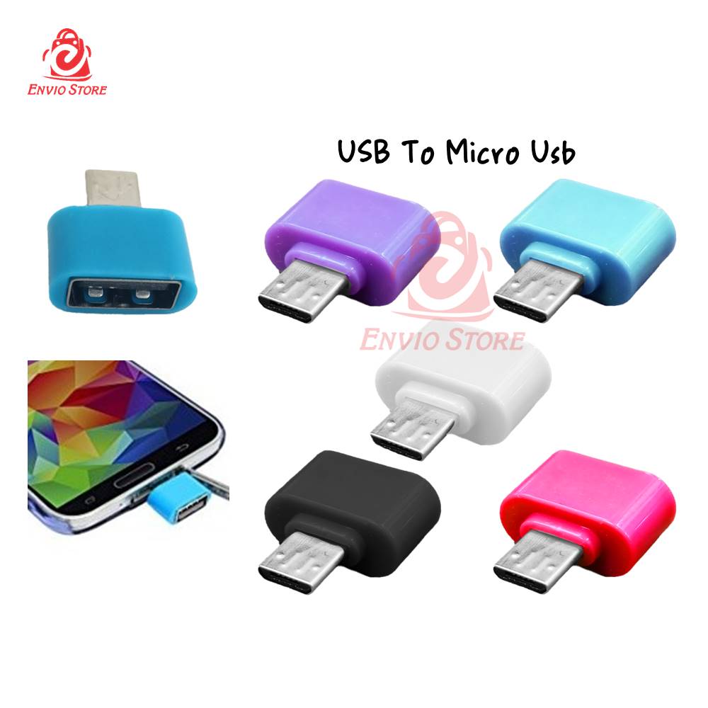 OTG Kit Mini  - USB To Micro Usb (Tanpa Kabel)