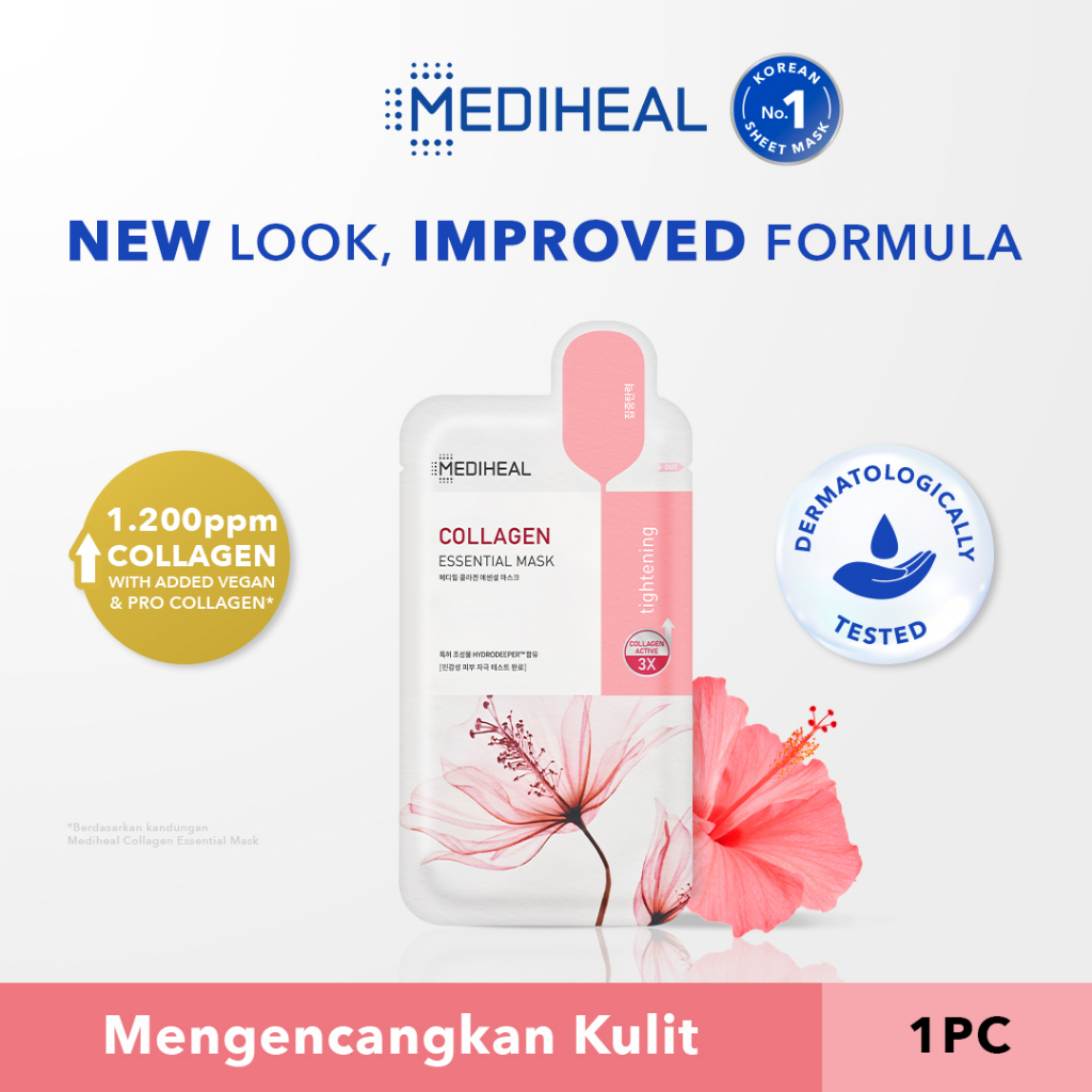 Mediheal Essential Mask - Collagen Tightening (Pink)