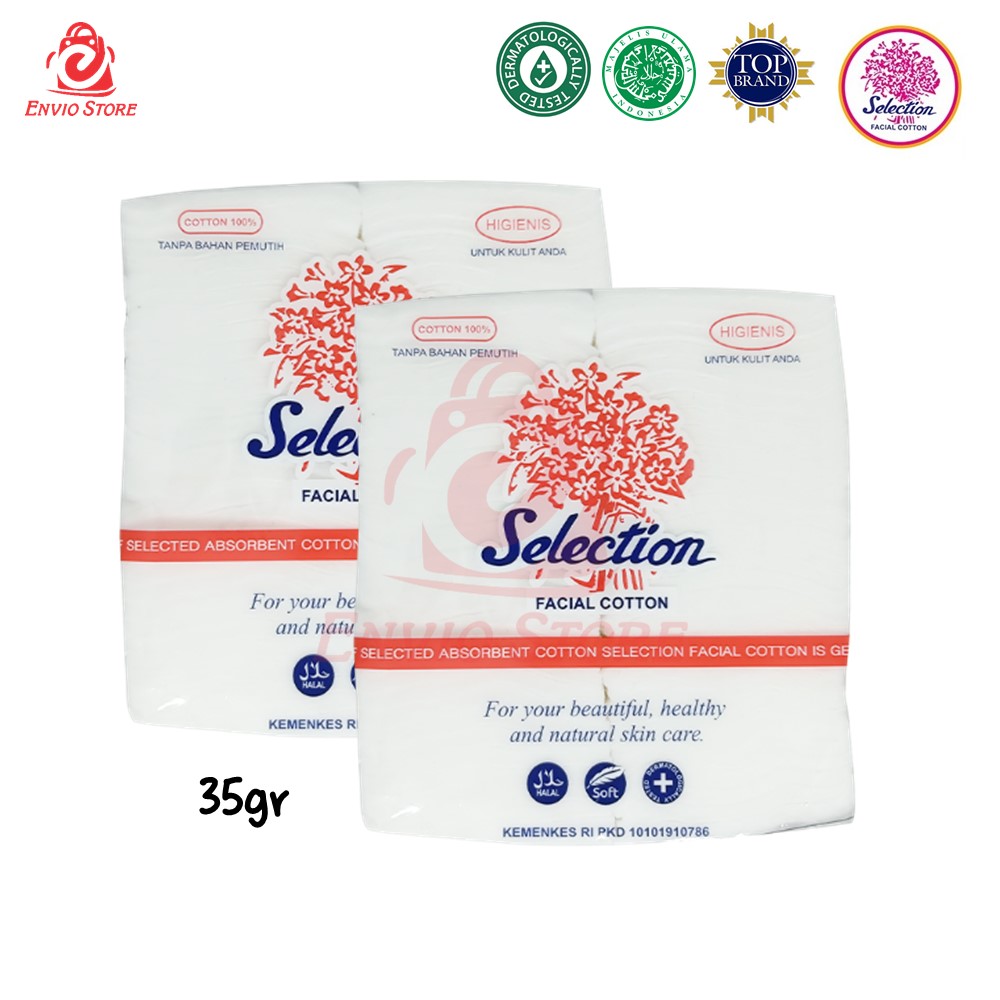 Selection Kapas Kecantikan 35gr Selection Kapas Kecantikan 35gr