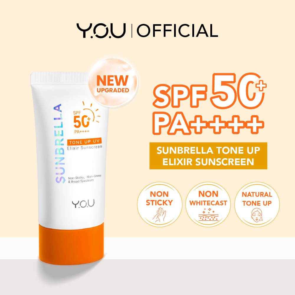 YOU Sunbrella Tone Up UV Elixir Sunscreen 40ml YOU Sunbrella Tone Up UV Elixir Sunscreen 40ml