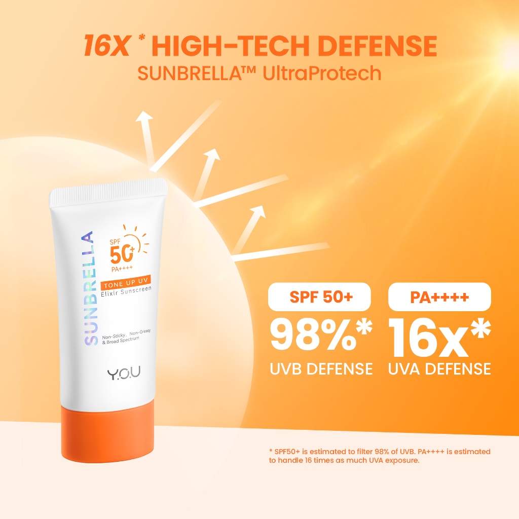 YOU Sunbrella Tone Up UV Elixir Sunscreen 40ml YOU Sunbrella Tone Up UV Elixir Sunscreen 40ml