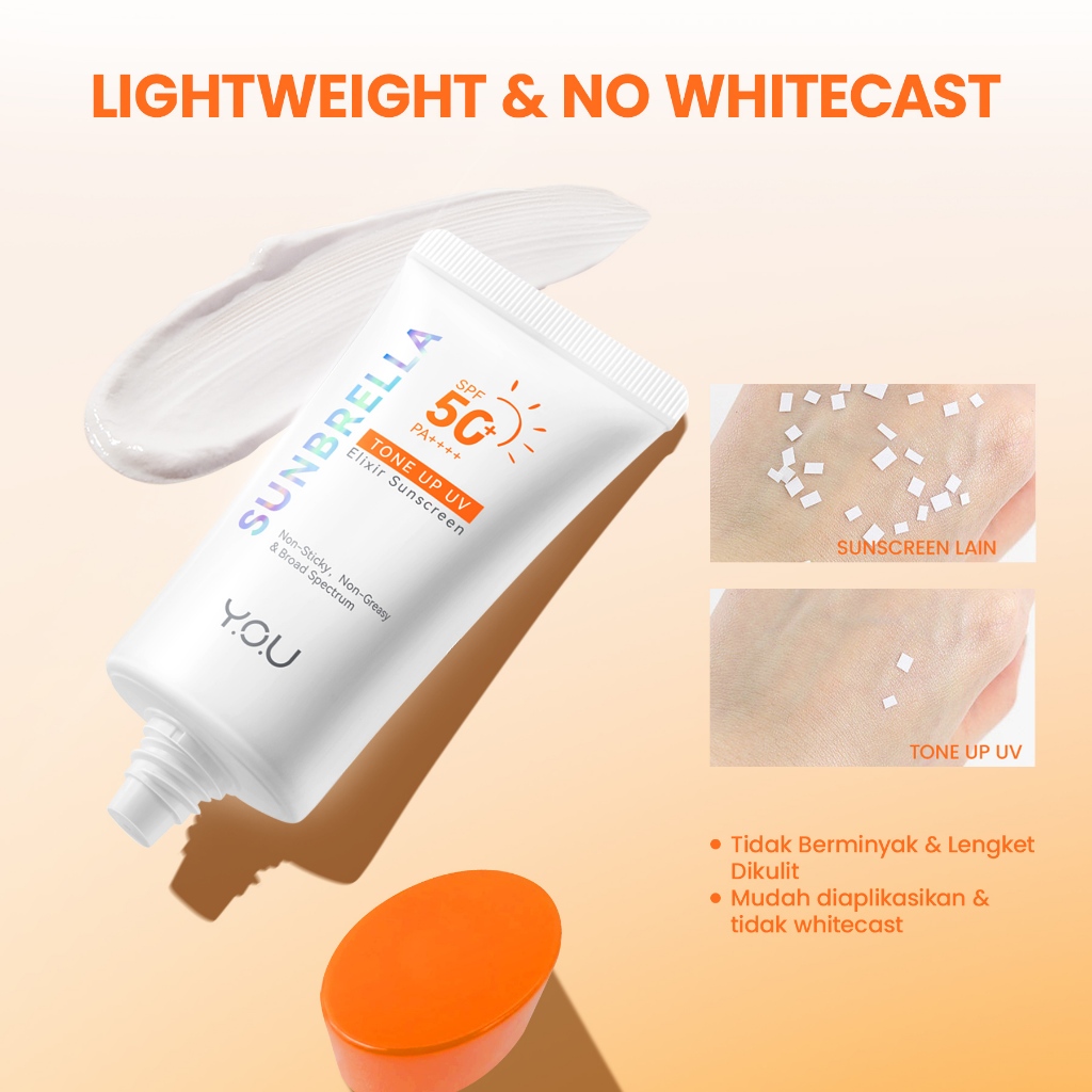 YOU Sunbrella Tone Up UV Elixir Sunscreen 40ml YOU Sunbrella Tone Up UV Elixir Sunscreen 40ml