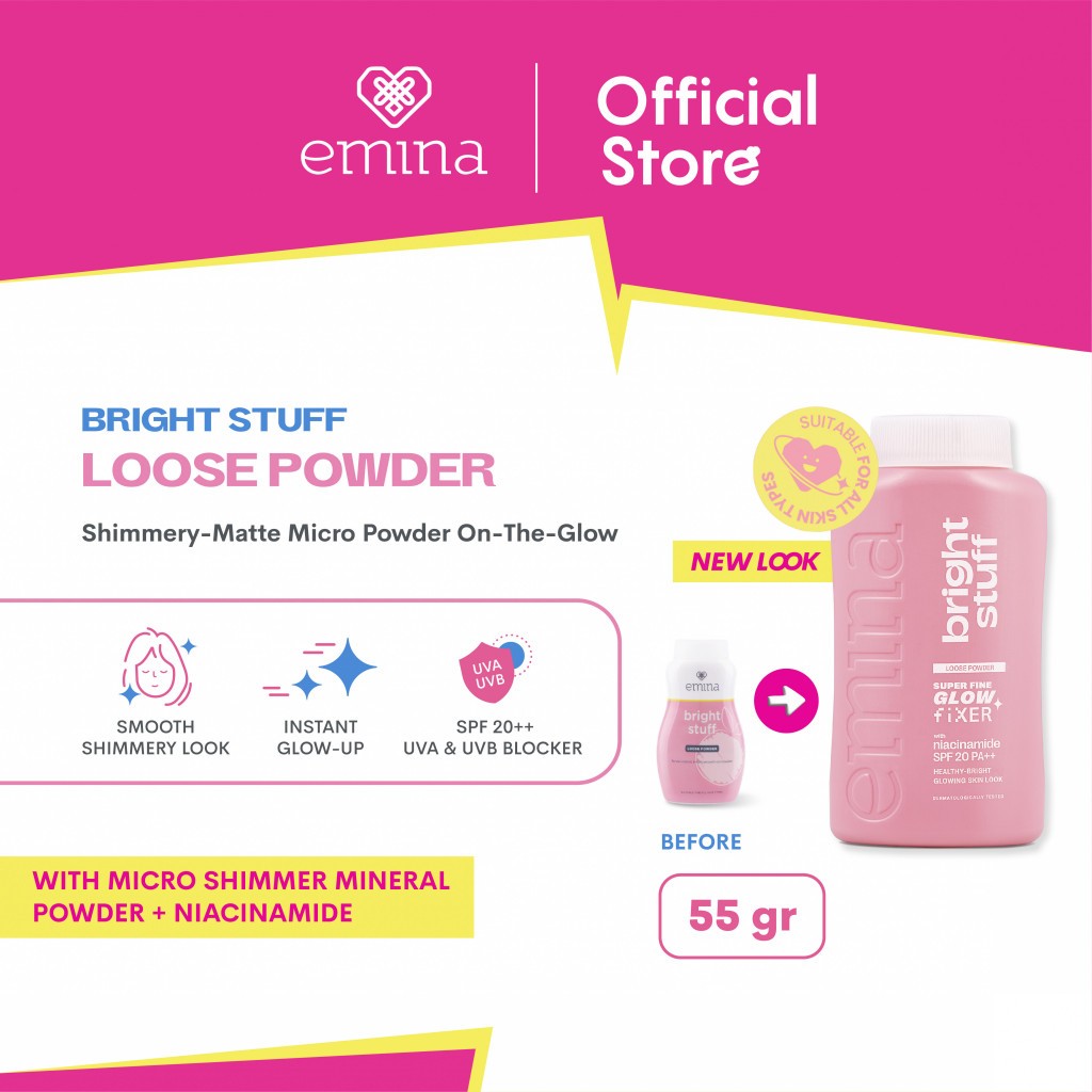 Emina Bright Stuff Loose Powder 55g