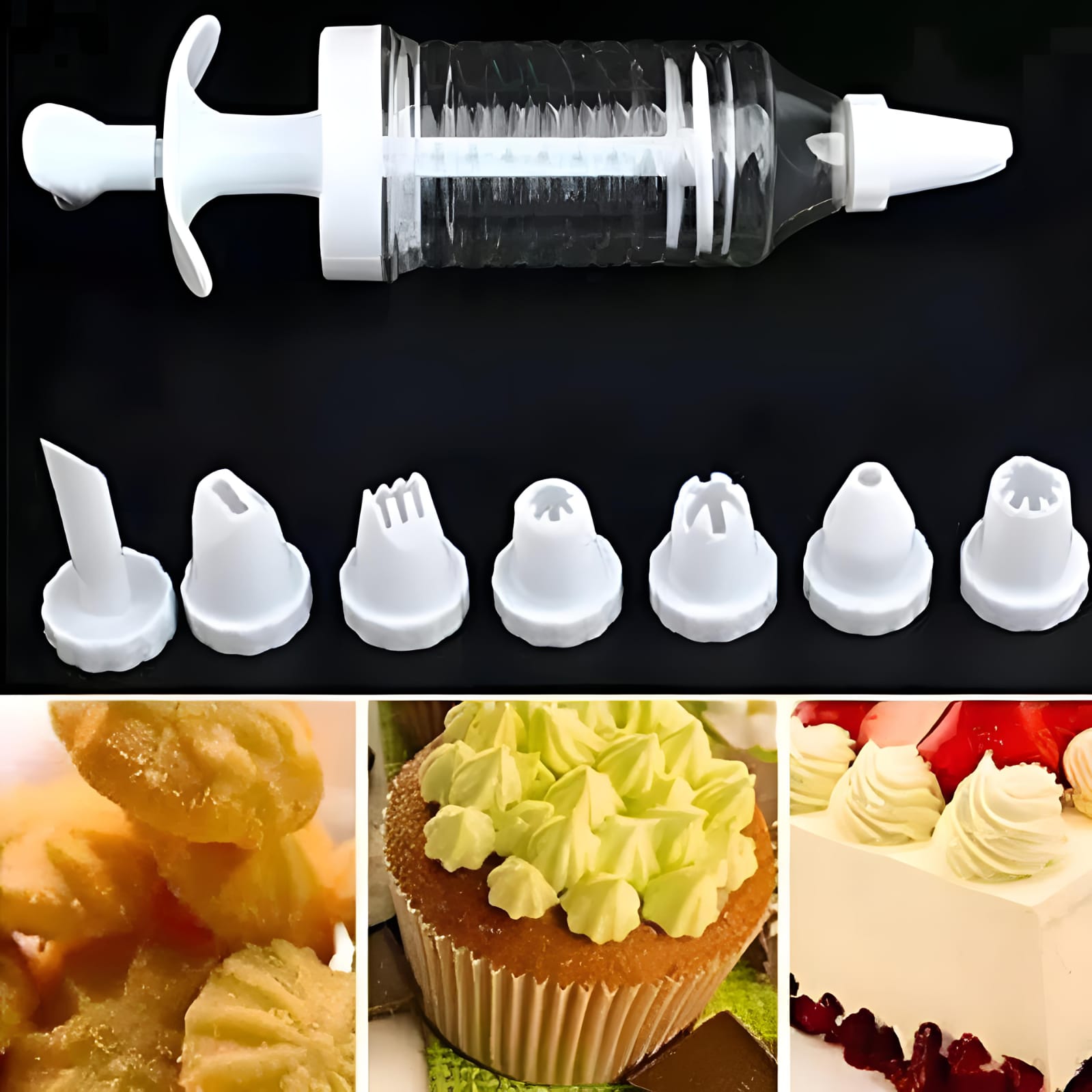 Cake Decorations 8in1 - Set Peralatan Hias Kue Cake Decorations 8in1 - Set Peralatan Hias Kue