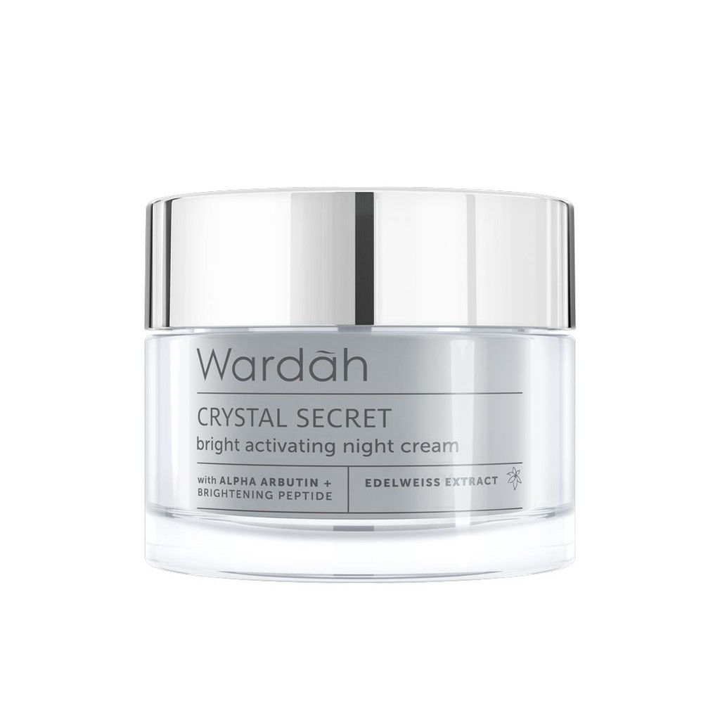 Wardah Crystal Secret Bright Activating Night Cream 30gr