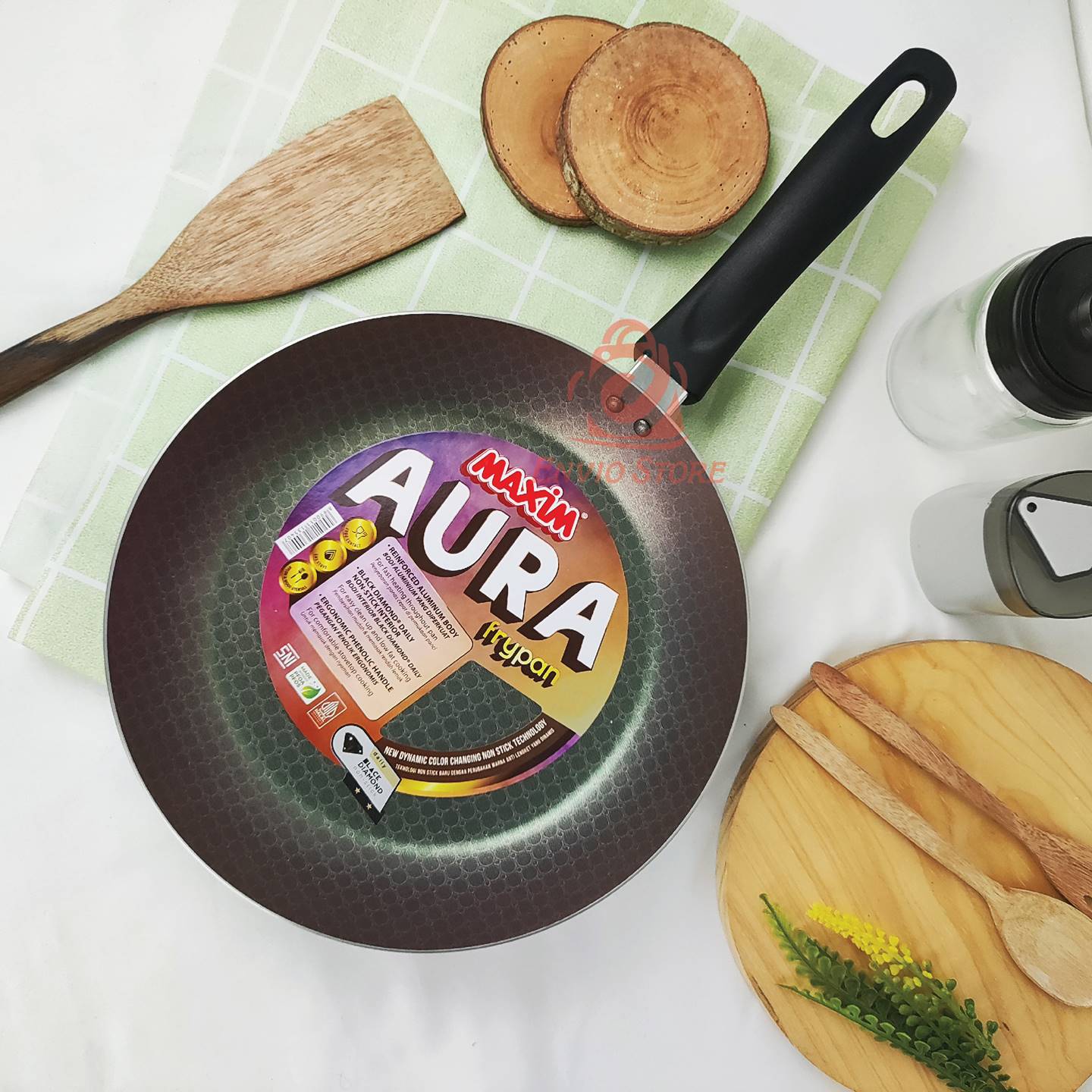 Maspion Maxim AURA Teflon 24cm - Frypan Non Stick Maspion Maxim AURA Teflon 24cm - Frypan Non Stick