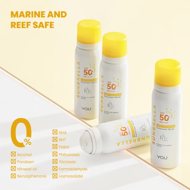 YOU Sunbrella Airy Outdoor Sunscreen Spray 50ml YOU Sunbrella Airy Outdoor Sunscreen Spray 50ml