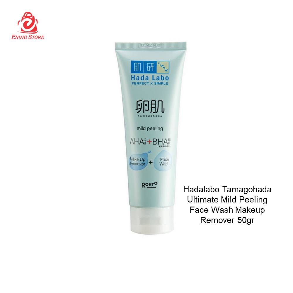 Hadalabo Tamagohada Ultimate Mild Peeling Face Wash Make Up Remover 50gr