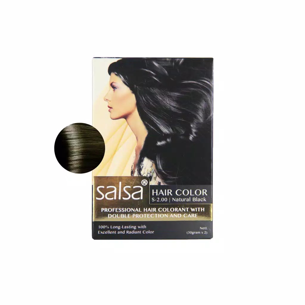 SALSA Hair Color Pro Color Sensation - Natural Black (2.00)