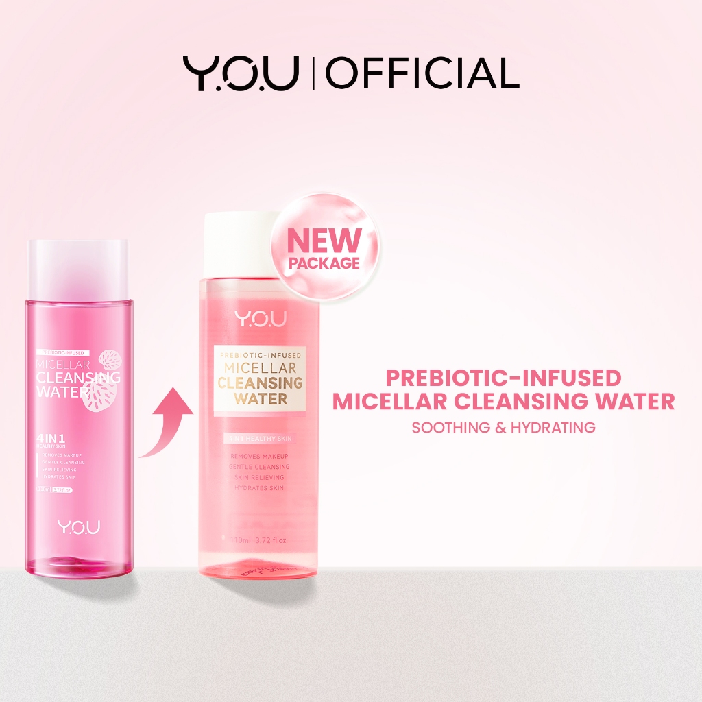 YOU Prebiotic Infused Micellar Cleansing Water 110ml YOU Prebiotic Infused Micellar Cleansing Water 110ml