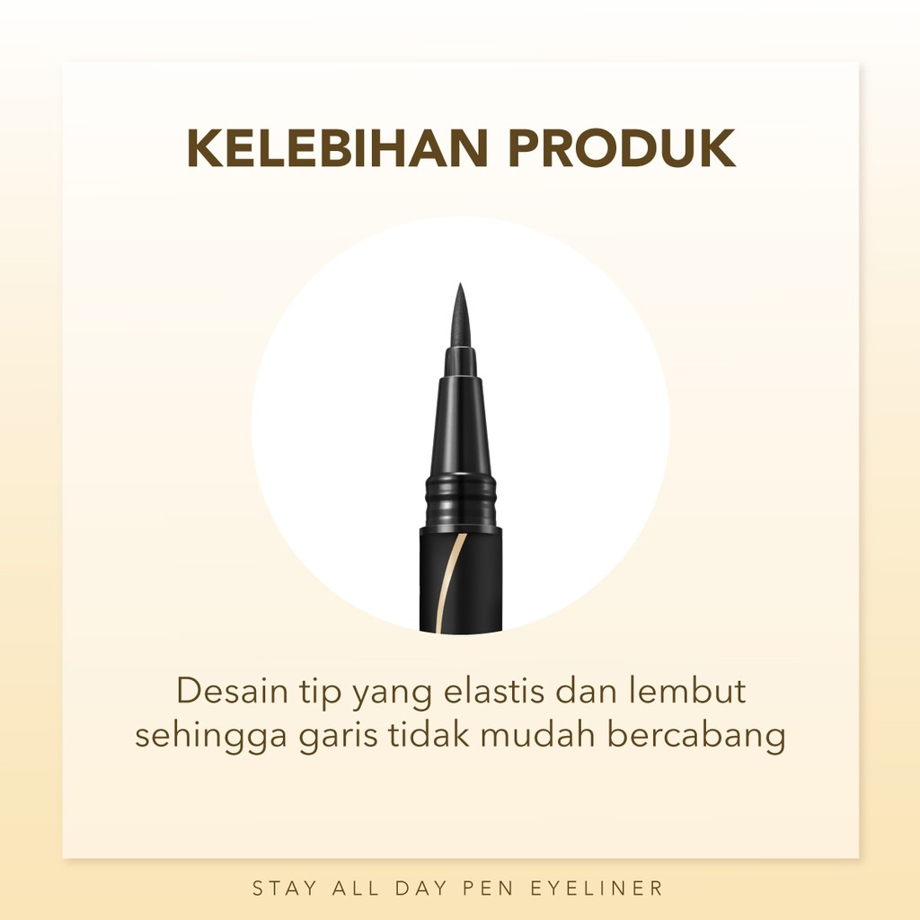 YOU Stay All Day Pen Eyeliner - 01 Black YOU Stay All Day Pen Eyeliner - 01 Black