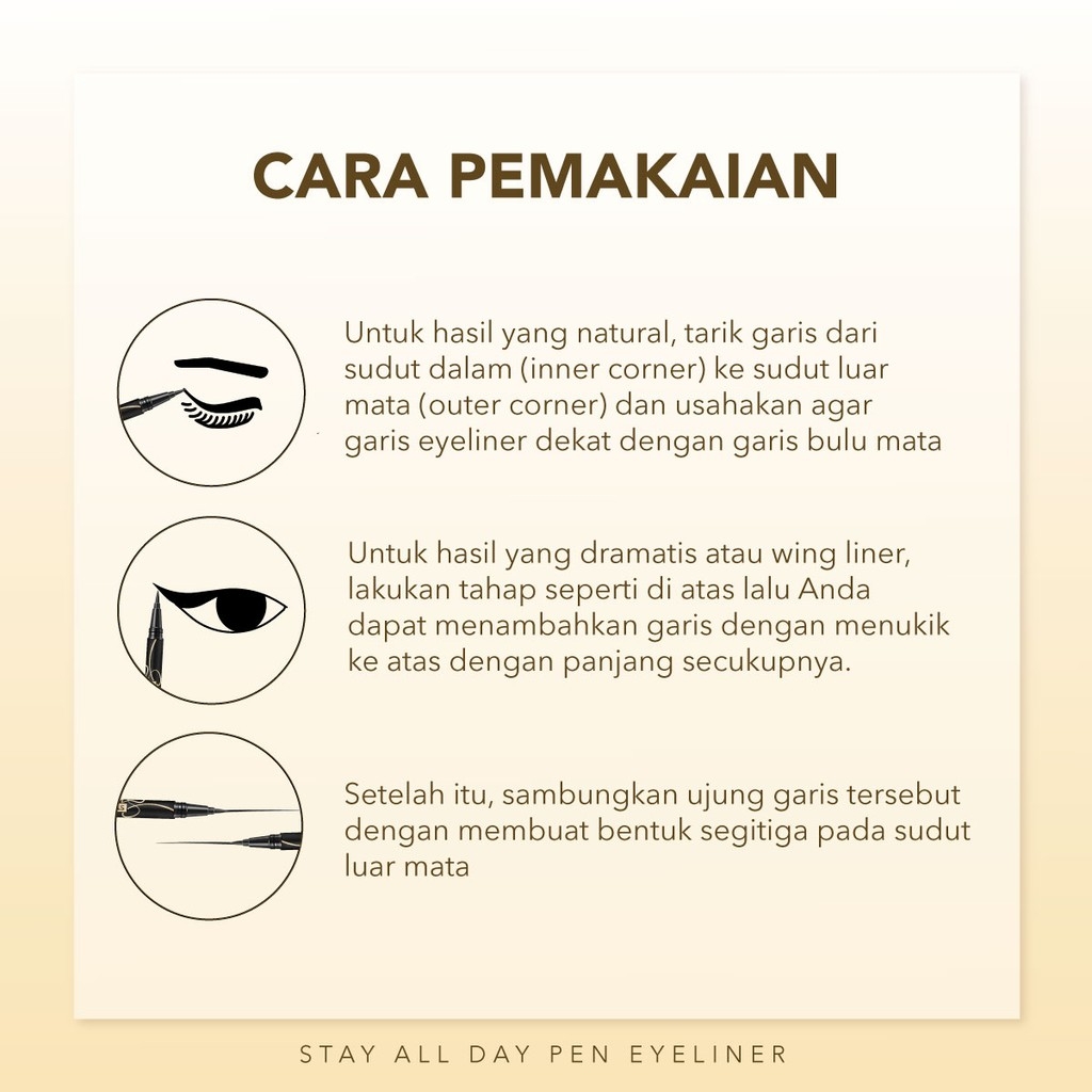 YOU Stay All Day Pen Eyeliner - 01 Black YOU Stay All Day Pen Eyeliner - 01 Black