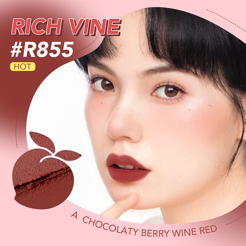 YOU Simplicity Cotton Lip Clay - R855 RICH YOU Simplicity Cotton Lip Clay - R855 RICH