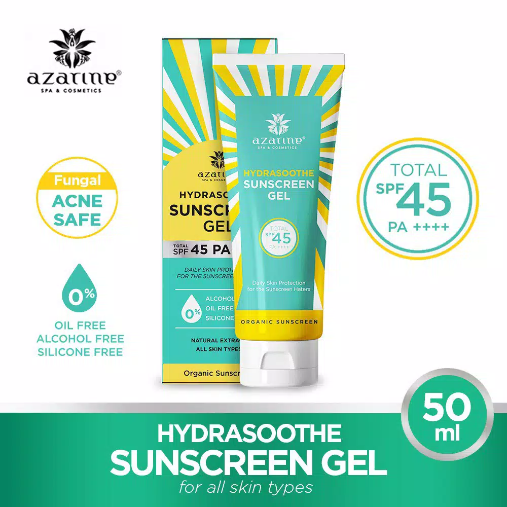 Azarine Herbal Essential Hydrasoothe Sunscreen Gel SPF45 PA++++ 50ml