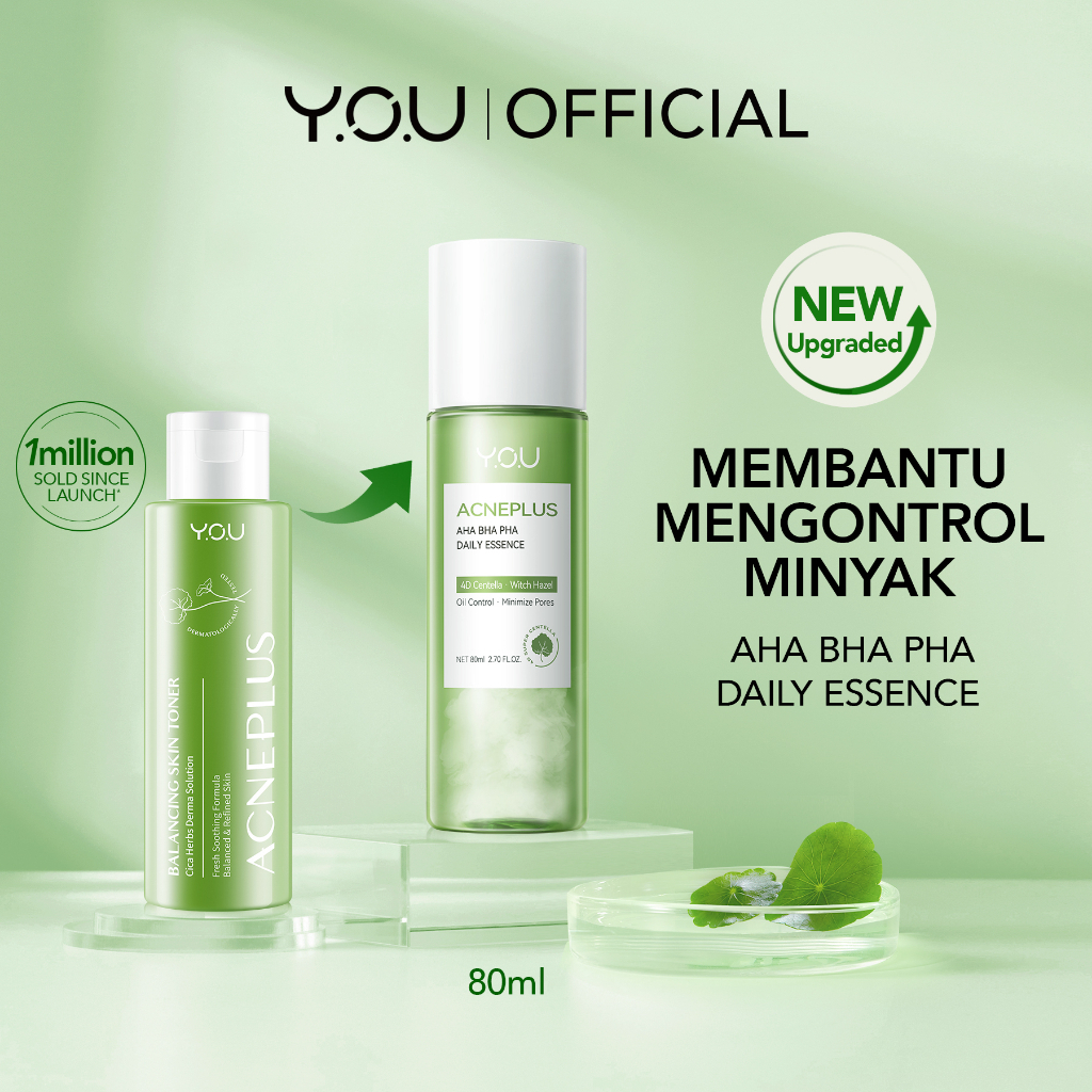 YOU Acneplus AHA BHA PHA Daily Essence 80ml YOU Acneplus AHA BHA PHA Daily Essence 80ml